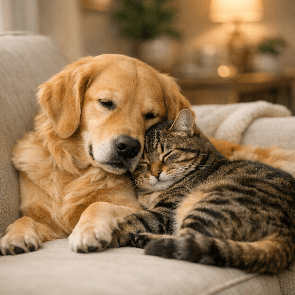 Chien et chat en bonne santé, anti-puce naturel pour protéger son animal